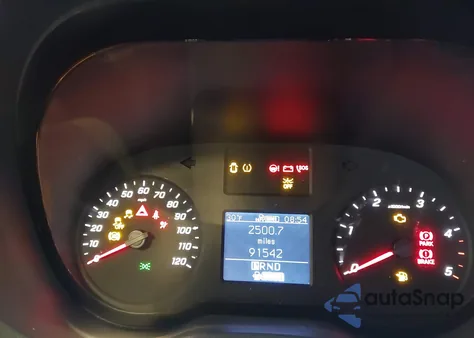 2019 Mercedes-Benz Sprinter 2500 High Roof V6 z USA, uszkodzony, nr VIN WD4PF1CDXKP148464